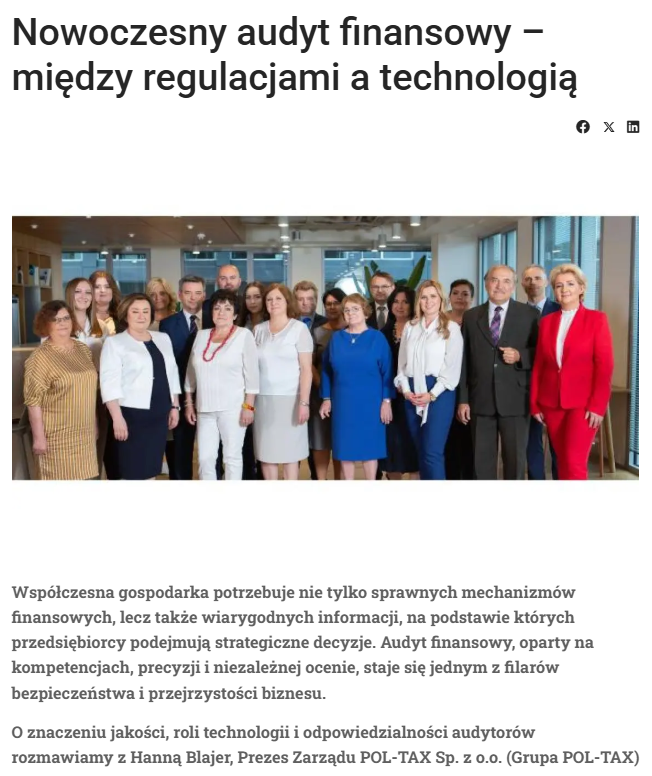 Audyt to nie tylko cyfry